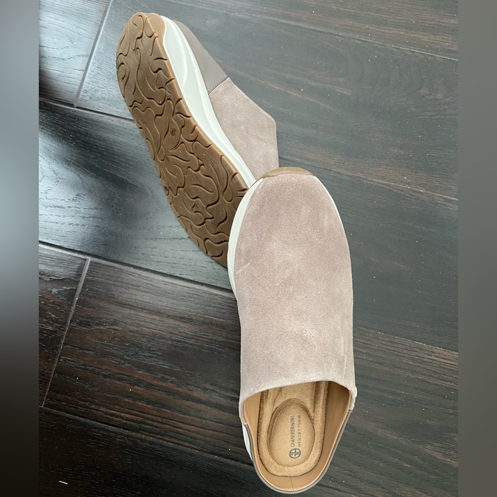 GIANI BERNINI suede open back slip on shoes - Picture 3 of 7